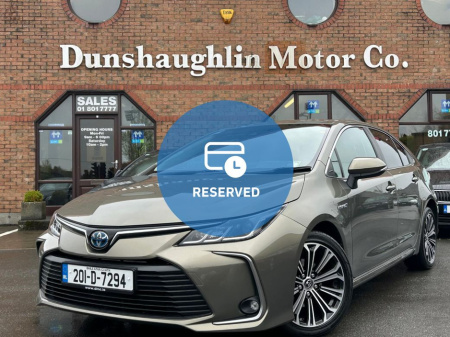 2020 Toyota Corolla HYBRID LUNA SPORT SALOON *LOW KMS* €23,900