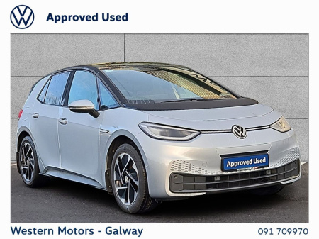 2022 Volkswagen ID.3 58 KW 145 Bhp, IN STOCK NOW, Stunning Example, Family Spec , Pan Roof,Sat Nav, Heated Seats,App Connect,Cruise Control + much more €22,995