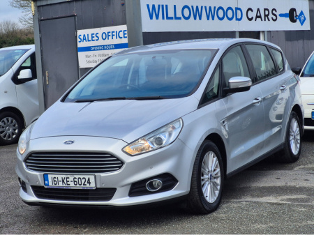 2016 Ford S-Max 2.0 TDCI ZETEC 120PS 5DR €13,950