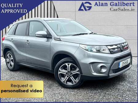 2017 Suzuki Vitara 1.6 Diesel GLX AllGrip Top Spec €67 PW €13,995