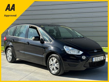 2015 Ford S-Max 1.6 TDCI ZETEC *FULL LEATHER*NCT 03/27*AA APPROVED*