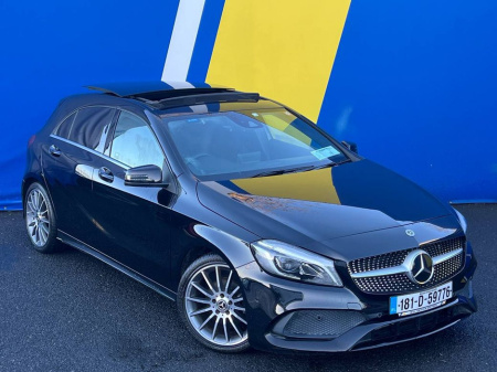 2018 Mercedes-Benz A Class A180 1.6 AMG-LINE AUTO // TILT & SLIDE PAN ROOF // FULL AMG SPEC // FULL SERVICE HISTORY