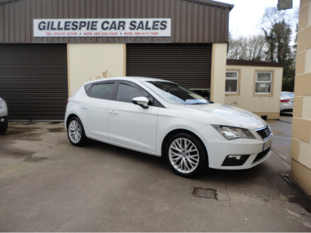 2017 SEAT Leon 1.6 TDI CR SE DYNAMICS TEC TECHNOLOGY 115PS TECH 5DR €12,000