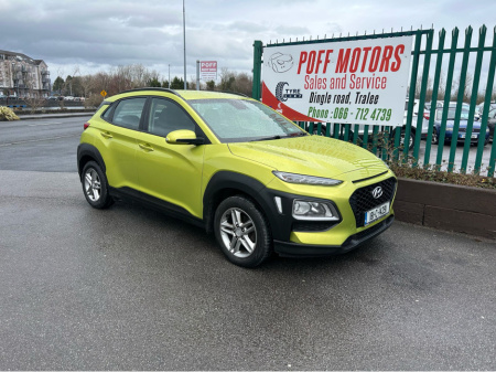 2018 Hyundai Kona 1.0L COMFORT 118BHP 5DR €14,950