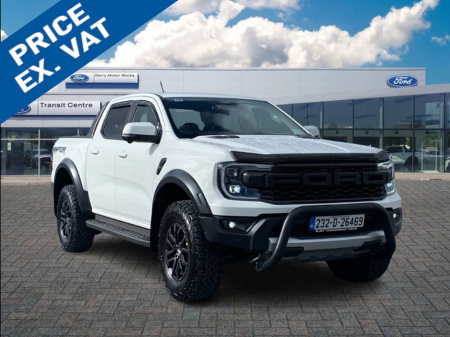 2023 Ford Ranger Raptor 3.0 V6 292BHP €50,500