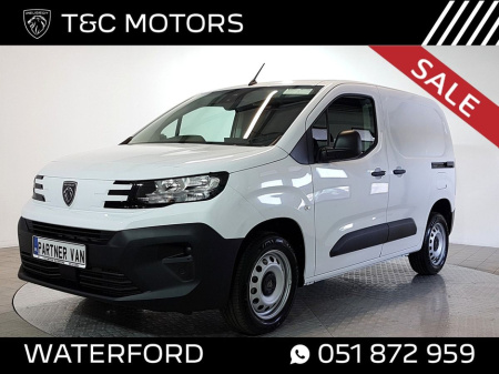 2025 Peugeot Partner PARTNER PRO PLUS 1.5 HDI 100BHP - 1,000Kg, Remainder of 5 Year Warranty, Price is Ex Vat
