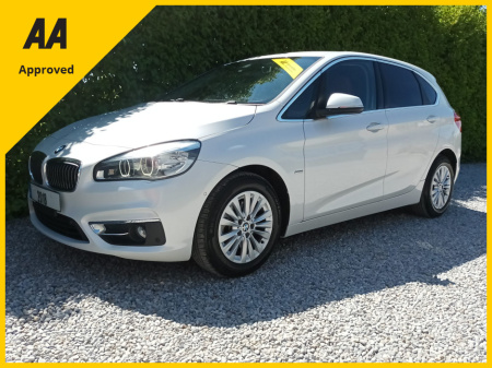 2018 BMW 2 Series 218i 1.5 PETROL COMPREHENSIVE  BMW DEALER  SERVICE  HISTORY  HEATED LEATHER INTERIOR AUTOMATIC TRUNK LID COMFORT ACCESS SYSTEM REVERSE CAMERA  FOG LIGHTS RAIN SENSOR DRIVING ASSISTANCE PLUS PACKAGE