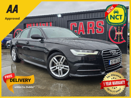 2016 Audi A6 2016 Audi A6 2.0tdi S-Line ULTRA/New NCT/1yr warra €19,888
