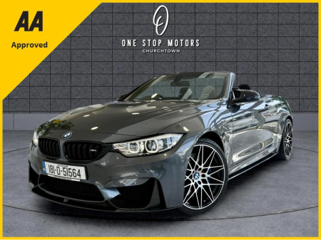 2018 BMW M4 CABRIOLET M4 HARDTOP 414BHP FULL BMW HISTORY LEATHER (1YEAR WARRANTY) €59,900