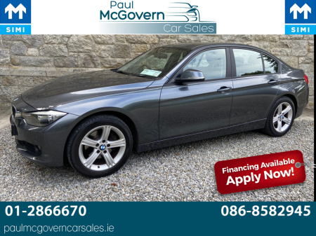 2014 BMW 3 Series F30 D SE 4DR AUTOMATIC**//**€200 ROAD TAX**//**WARRANTY**//**TRADE IN ACCEPTED**//**TAXED 12 2025**//**CHARCOAL GREY**//**BLACK LEATHER**//**SERVICE HISTORY**//**!! €12,950