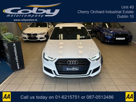 2019 Audi A3 SPORTBACK 1.0 TFSI 116HP S LINE 4DR 30. New NCT, Alloy Wheels, 2Keys, Sat Nav, Full Electrics, Bluetooth, Half Leather, MFSW, Cruise Control, Reverse Camera, Parking Sensors, Air Conditioning and more €26,950