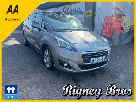 2016 Peugeot 5008 1.6 HDI BLUE 120 ALLURE AUTO 5DR