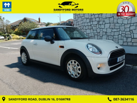 2016 MINI One XN72 2DR €10,450