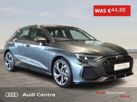 2025 Audi A3 SB S-Line 30 TFSI 115HP Price new was €44,882