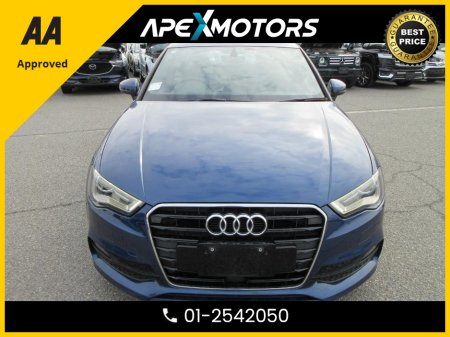 2016 Audi A3 Saloon FINANCE ARRANGED * S-LINE SPEC * 1.4 PETROL SALOON * NEW NCT JUN-27 * STAMPED SERVICE HISTORY * AA APPROVED * 101 SAFETY CHECKLIST * AUTOMATIC (DSG) * IMMACULATE * HEATED SEATS * COLOUR REVERSE CAMERA €17,949