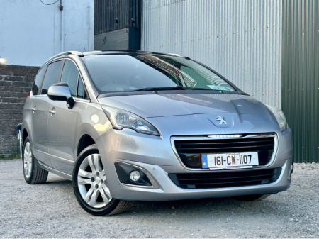 2016 Peugeot 5008 FAMILY 1.6 BLUE HDI 120 L LEATHER €9,950