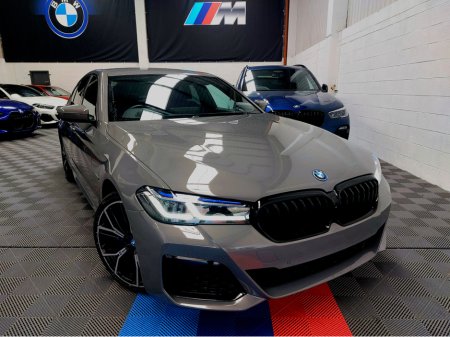2021 BMW 5 Series *** RESERVED *****212 545 XDRIVE M SPORT ( HUGH SPEC ) NAPPA LEATHER- LASER LIGHTS- BOWERS & WILKINS DIAMOND S- DRIVER ASSIST PROF PACK- PARK ASSIST PROF PACK-  MASSAGE SEATS- CLIMATE SEATS- HEADS UP-