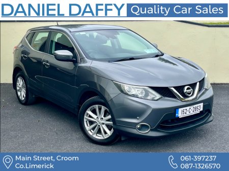 2015 Nissan Qashqai 1.5 SV SAFETY PK E6 4DR €10,250
