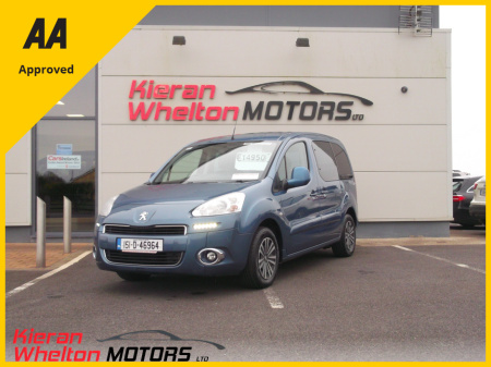 2015 Peugeot Partner Tepee HORIZON 1.6 HDI wheel chair vehicle €13,950