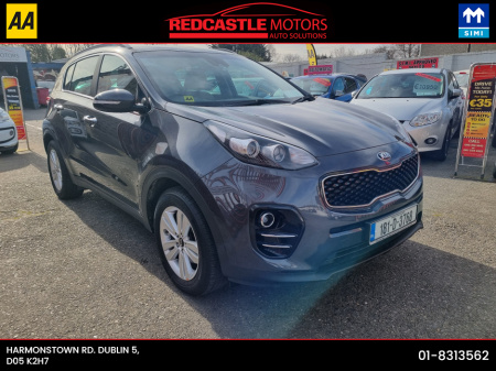 2018 Kia Sportage 1.7 PLATINUM 5DR (NCT 01-26) €17,450