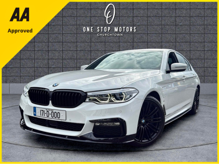 2017 BMW 5 Series G30 MSPORT PRO *50,000KMS* 360 CAMERA / MEMORY SEATS / HEATED SEATS / FSH €27,900