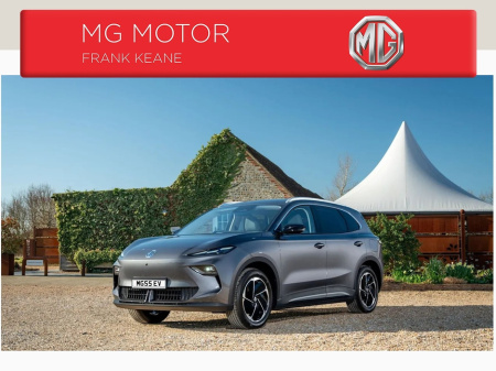 2025 MG MGS5 FROM €30,845***PRE ORDER THE ALL NEW MGS5 EXCITE EV FROM FRANK KEANE MG TODAY FOR 252 DELIVERY***