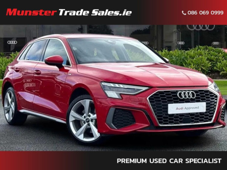 2021 Audi A3 S-LINE 40 TFSI E Hybrid €29,950
