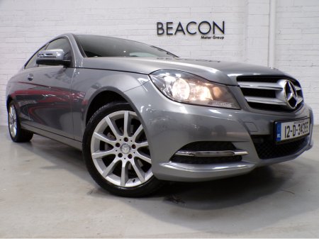 2012 Mercedes-Benz C Class *ONLY 52,000 MILES*MERCEDES C220D COUPE AUTOMATIC*FULL SERVICE HISTORY*FULL SPORT SPEC*HEATED LEATHER SPORT SEATS* MEDIA WITH BLUETOOTH*FULL SAFETY PACK*FANTASTIC CONDITION*CRUISE CONTROL*PARKING SENS