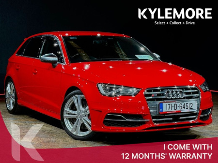 2017 Audi S3 ~LOW MILEAGE EXAMPLE-2.0 QUATTRO SPORTBACK AUTO ~ - FULL BLACK LEATHER- REVERSE CAMERA- BANG & OLUFSEN - CRUISE CONTROL - ALLOY WHEELS - ELECTRIC/HEAT