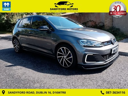 2018 Volkswagen Golf 1.4 GTE 147PS S/A 5DR Auto
