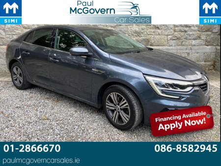 2021 Renault Megane ICONIC TCE 120 6DFULL 4 4DR**//**€210 ROAD TAX**//**FINANCE ARRANGED**//**WARRANTY**//**HI SPEC MODEL**//**PARKING SENSORS**//**UPGRADED ALLOYS**//**CHARCOAL GREY**//**NEW NCT 08 2027!! €15,888