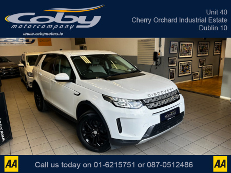 2020 Land Rover Discovery Sport 2.0 ED4 FWD S 5DR. Pristine Irish Car with only 93km, FSH, 2 Keys, NCTd 2026. Alloy Wheels, Dual Climate, CarPlay, Sat Nav, Reverse Camera, Sensors, MFSW, Bluetooth, Full Electrics and much more.