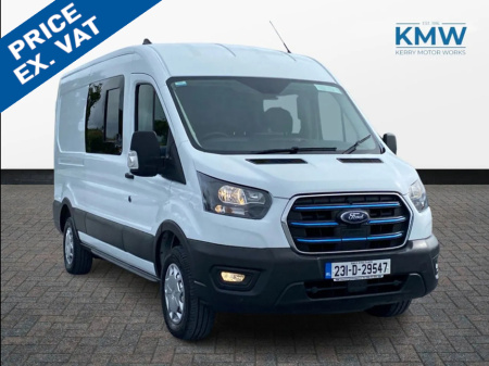 2023 Ford Transit E-Transit Crewcab 6 seater €33,950