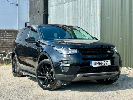 2017 Land Rover Discovery Sport 2.0 TD 4 180 HSE BLACK AUTO 5 TD4 180PS 7SEATS AU €19,950