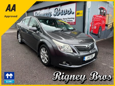 2011 Toyota Avensis 2.0 D-4D AURA DPF 4DR €4,000