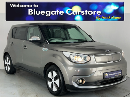 2018 Kia Soul EV AUTO 5DR FIRST EDITION**REVERSE CAMERA**SEMI DIGITAL DASH**MULTIFUNCTIONAL STEERING WHEEL**SATNAV**FRONT HEATED SEATS**GREY CLOTH INTERIOR**AIR CON**TOUCH SCREEN MEDIA DISPLAY*HEATED STEERING WHEEL €11,995
