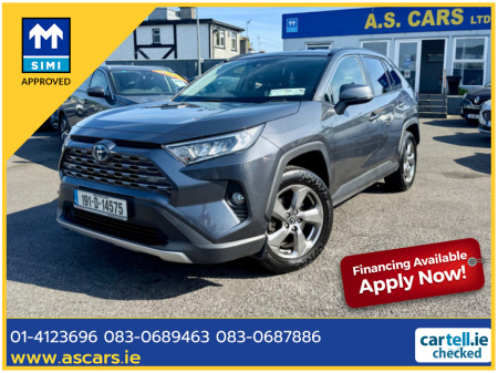 2019 Toyota Rav4 RAV4 HYBRID SOL  AUTOMATIC ** IRISH SUV ** FULL LEATHER INTERIOR ** REVERSE CAMERA ** SAT NAV ** STUNNING HIGH SPEC SUV ** €26,995