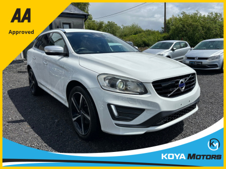 2016 Volvo XC60 2.0 D4 DIESEL R-DESIGN PLUS AUTO // TOP SPEC=LIKE NEW // FULL ELECTRIC HEATED LEATHER // CRUISE CONTROL // ELECTRIC TAILGATE // REVERSING CAMERA // LANE ASSIST // COLLISION WARNING SYSTEM
