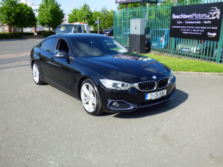 2017 BMW 4 Series 420D M SPORT GRAND COUPE AUTOMATIC // STUNNING CONDITION // GREAT SERVICE HISTORY // LEATHER, PRIVACY GLASS AND SAT NAV // 02/27 NCT //