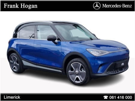 2025 Smart #1 THE ALL NEW SMART #1 PRO + 62 KW / 420 RANGE ( 272 BHP )NOW AVAILABLE AT Frank Hogan Mercedes Benz 061 416000.