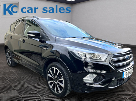 2019 Ford Kuga ST-LINE 1.5 TDCI 120PS 4DR, PAN-ROOF , CRUISE CTRL , REVERSE CAMERA , 1/2 LEATHER , FROM €90 p/w & €6,950 , FINANCE AVAILABLE ZERO DEPOSIT , WARRANTY & SERVICE INC. €23,950