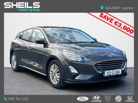 2022 Ford Focus 1.0T EcoBoost Hybrid 125PS Titanium Auto €26,950