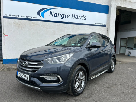 2017 Hyundai Santa Fe EXECUTIVE 4WD. FINANCE AVAILABLE. TRADE IN WELCOME. www.nangleharris.ie. ALL CARS CHECKED WITH MOTORCHECK.IE CALL 01 5620011 €23,900