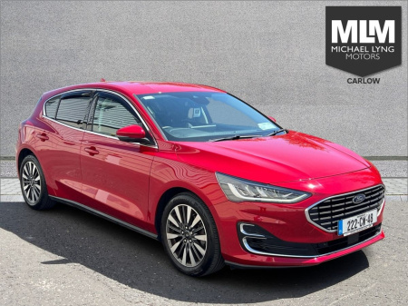 2022 Ford Focus 1.0L EcoBoost 125PS Titanium Vignale €26,450
