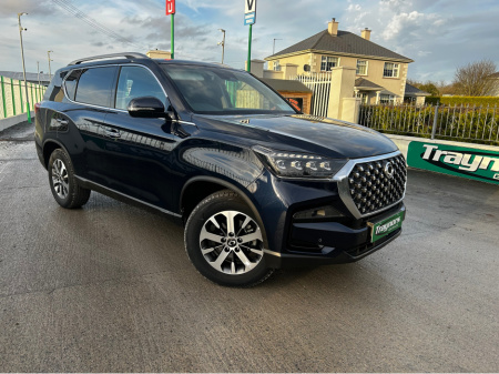 2025 KGM Rexton 201 bhp TWO SEATER COMMERCIAL  4X4 €333 ROAD TAX