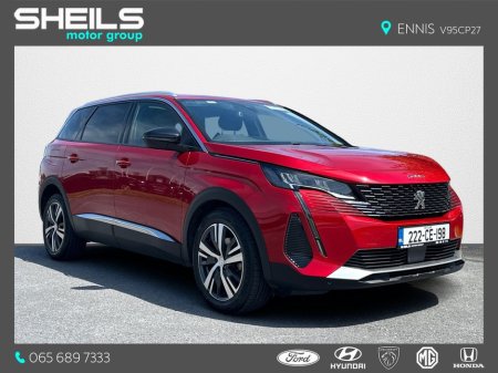 2022 Peugeot 5008 1.5 Diesel 130BHP Allure 7 Seater