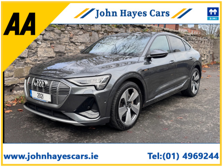 2021 Audi e-tron S LINE 55 QUATTRO COUPE//SUPERB SPEC//LOW MILEAGE//IMMACULATE CONDITION//AUDI HISTORY//SIMI AND AA DEALER