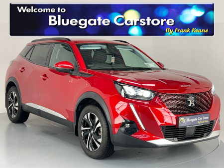 2021 Peugeot 2008 ALLURE 136BHP 50 KWH**DIGITAL DASH**TOUCH SCREEN MEDIA DISPLAY**BLUETOOTH**PARKING SENSORS**REVERSE CAMERA**MULTIFUNCTIONAL STEERING WHEEL**HALF LEATHER**HALF CLOTH INTERIOR**KEYLESS START**17