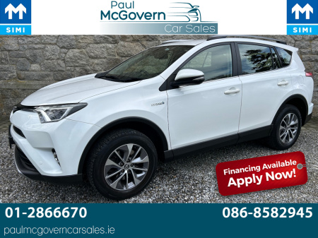 2017 Toyota Rav4 RAV4 PETROL HYBRID LUNA SPORT 2WD  AUTOMATIC**//**WARRANTY**//**FINANCE ARRANGED**//**TRADE IN ACCEPTED**//**PEARL WHITE**//**FRONT FOGS!