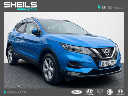 2018 Nissan Qashqai 1.2 Petrol SV €17,950